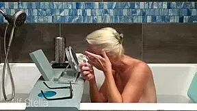 I, uh, messed up bathin’ with Stella, shaving her pussy an’ body, ya know