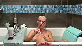 I, uh, messed up bathin’ with Stella, shaving her pussy an’ body, ya know