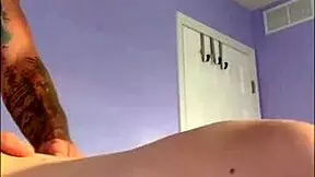 strong guy cums inside petite girl hard