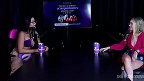 Brazilian Bisexual Group In Lingerie BDSM With Tifany Rocha