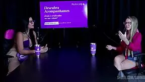 Brazilian Bisexual Group In Lingerie BDSM With Tifany Rocha