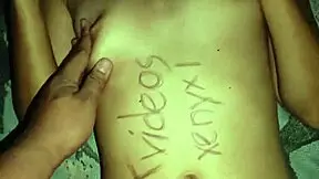 super young gf's wet milky pussy orgasms close up