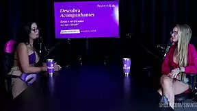 Brazilian Bisexual Group In Lingerie BDSM With Tifany Rocha