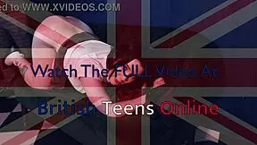 This British 18-year-old college student gets spanked hard in detention.