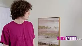 Stepsis Bares Pussy And Rides With Underwear On