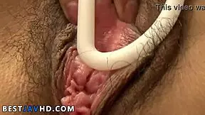 squirming hairy teen asian goddess plays solo with multiple toys