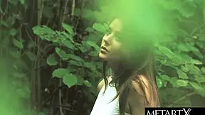 Horny milf passionately licks and fingers young brunette