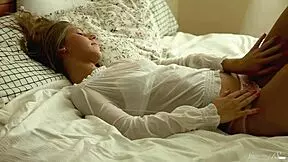 Stunning Tanned Teen Anjelica Fingers Her Wet Shaved Pussy Solo