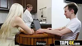 Natural tits bouncing while sucking small cock hardcore