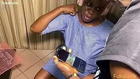 Ebony student rides big black cock during maths lesson with teacher