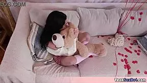 my cute latina stepsis gets her tiny pussy stuffed