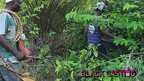 Desi Melanie says, 'Let's fuck in the palmfruit farm.'