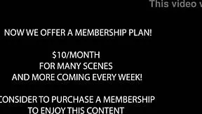 Nensi fox in rough dp with cumshot