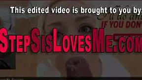 Stepsis teen gets pussy eaten in pov oral session