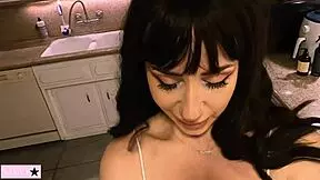 im not psycho, but this crazy girl squirting wet in miniskirt with big tits.