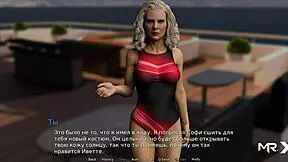 Waterworld E1 21: Tight Swimsuit Sex in Cabin