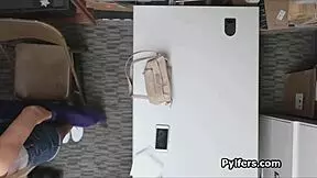 Sec Guard Banging Perky Blonde Teen 18+