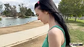 Skinny teen 18+ bella nova grips pussy in missionary and doggystyle