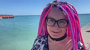 we’re filming a wild vacation video with intense hard spanking