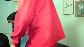 Two massage therapists engage in a quickie with horny latina Dilan Clavijo