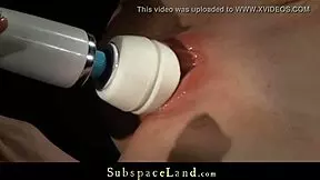 Bondage agony for young slave punished and fucked in submission.