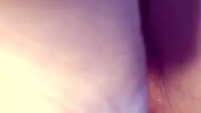 horny blonde fingers wet pussy to squirting orgasm!