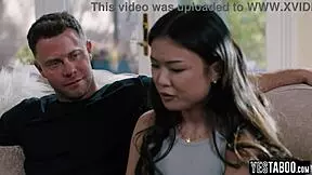 tiny asian teen tries bdsm with friend and boyfriend