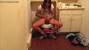 Small tits teen fingers herself to a loud orgasm