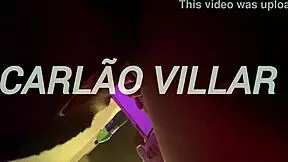 a young brunette girl enjoys oral pleasure in a private session