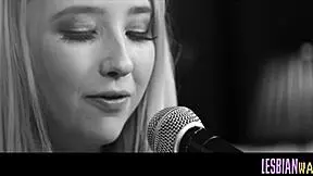 tribbing lezzie gets eaten out by cute teen 18+ in raw action