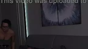 Stepmom's Lover Fucks My Ass, Caught Cheating, Silences Her with Huge Dick