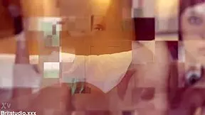 Two British teen 18+s in uniform sucking cock and swapping cum.