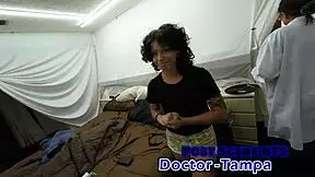 hey dr tampa, check nicole luvas during her first gyno exam.