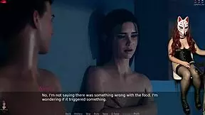 Ms. Denvers in episode 58, slipping into bed with a hot teacher for some fun.