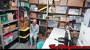 She says, 'i'm riding this cock while bound after shoplifting'