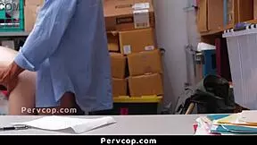 Shoplifter Bent Over Fucked!