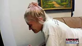 Hey, Sampling Mature Teen Slut's Huge Cock Makes Her Yearn for Rough Fucking?