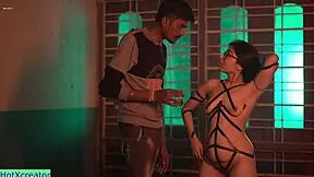 indian cute girl enjoys hot sex with program director after practice, including creampie 😏