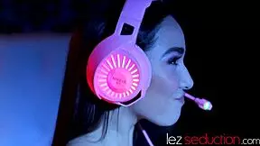 Cherie DeVille licks Karlee Grey's pussy!