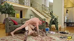 Hunt4k Ex-Military Cuckold Watches Her Shaved Pussy Get Taken