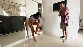 i pick my stepsister's panties and fuck her hard