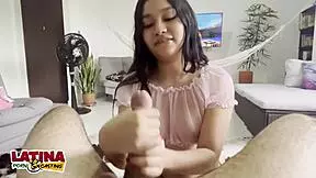 tiny teen with braces nailed at latina porn casting