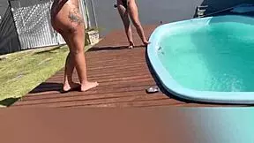 amateur backstage video