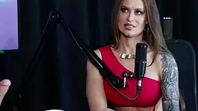 Tati Weg in Sheer Red, Client Pays Bills!