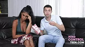 Stepsiblings mind control: use my body, shut up