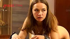 Innocent Teen 18+ Endures Harsh Whipping on Bare Back