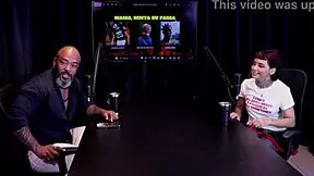 annie clementine begs for tennis ball in ass for cash