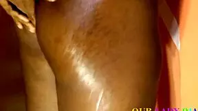 ⭐ she squirts all over as she got banged hardcore doggystyle by uche the nextdoor delivery guy