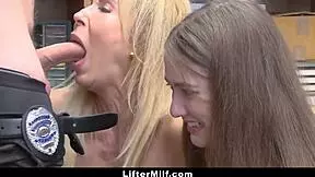 Caught Shoplifting Teen Samantha Hayes Gets Punished