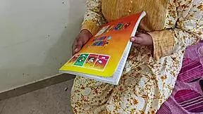 18-year-old Desi teen Muslim girl banged doggy style during coaching with clear Hindi audio